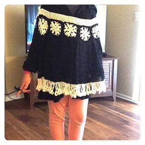 Shawl made of crochet